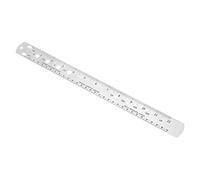 Mrisata Règle de Rayon de Vélo en Acier Inoxydable, Outil de Mesure Professionnel de Longueur de Rayon de Vélo en Acier Inoxydable Double Face pour Vis de Verrouillage de Manivelle