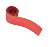 Mrisata Ruban de réparation de tente, ruban imperméable pour auvent enduit de PVC, tentes, piscines gonflables, toit, bâche, tonnelle, toile, kit de réparation de camping (100 cm x 5 cm) (rouge)