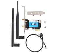 Mrisata WiFi Pcie Card Wireless Bluetooth Pcie Adapter 20 × 15 × 4 Pcie Card 433mbps Dual Band 2.4g 5g for 4.0 for Card for Desktop