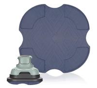 Mritrit Dessous de Plat pour Friteuse 27x27cm, Silicone Tapis Ignifuge Air Fryer, Tapis Protection Chaleur Antidérapant pour Friteuse à Air 4-en-1 Powerpod FN101