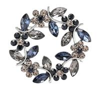 Mrkeung Lady 67 Broche pour femme avec strass en cristal