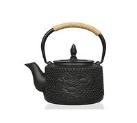 MRKU Ensemble théière Japonaise, Outils pour Boire du Kung-fu, Tamis à thé en Acier Inoxydable