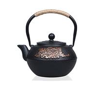 MRKU Ensemble théière Japonaise, Outils pour Boire du Kung-fu, Tamis à thé en Acier Inoxydable