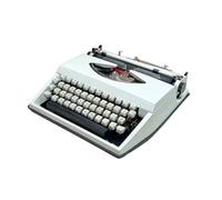 MRKU Machine à écrire Document Manuel Bureau Étudiant Pratique Écriture Structure mécanique Enveloppe Lettre Prise de Notes Roman