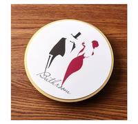 MRKU Panneau de Toilettes en Acrylique ajouré, signalétique de Salle de Bain, Toilettes Hommes et Femmes, Rappel WC