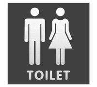 MRKU Panneaux de signalisation pour Toilettes Hommes et Femmes, signalétique WC, centres commerciaux, immeubles de Bureaux, plaques de Porte, Rappel