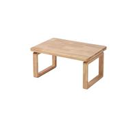 MRKU Petite Table Basse Pliante, Table à thé rectangulaire multifonctionnelle en Bois, idéale pour Le Salon et Le Rangement. Gain de Place Une Fois pliée.
