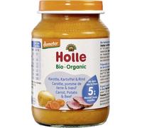 Holle Potito Carotte Pomme de Terre au Boeuf +4M 190g