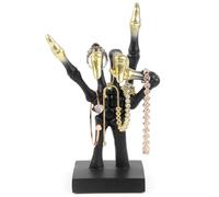 Mrlikale Présentoir à bijoux gothique en forme de main squelette pour bracelet, montre, bijoux pour décoration d'intérieur, noir (A)