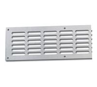 MRLION Grille d'aération en acier inoxydable poli Longueur 500 mm Largeur 100 mm