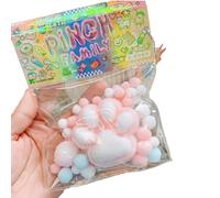 Mrltau Squishy Patte de Chat Anti Stress, Kawaii taba Squishy, Squishy Collant, Cadeau pour Adultes et Enfants