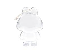 Mrltau Transparent Doll Étui pour 17 cm Poupée Cryingbaby Doll, Étui de Protection Porte-clés pour Crying Again Peluche Figure, Protégez Votre Doll Poupée, Bag Charms