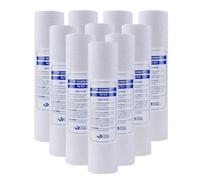 MRNHA 10 PièCes Filtre à Universel PP Coton Cartouche Filtrante Filtres à SéDiments MatéRiau PolypropylèNe, 5 MicromèTres