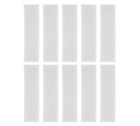 MRNHA 10 X Blocs de PonçAge Blancs pour la des Ongles Bloc de Polissage des Ongles Surfaces de Polissage Bloc de à Ongles Outil de Manucure D'Art D'Ongle