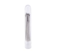MRNHA 30Pcs 5,2 Cm Aiguilles A Coudre A Gros Yeux Aiguilles A Coudre A La Main pour Projets De Cuir avec Bouteille