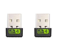 MRNHA Adaptateur WiFi USB, adaptateur sans fil 150 Mbps à bande unique 2,4 G, mini carte réseau sans fil WiFi Dongle