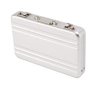 MRNHA Étui pour Cartes de Visite Mini étui de Transport Étui pour Cartes Étui pour Mot de Passe de Carte Utilisé Uniquement pour Les Cartes de Visite, etc. Argent