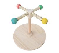 MRNHA Fournitures pour Oiseaux Perroquets, Roulement de Bande, Station de Rotation, Épée, Rampe, Bâton, Rotation Rotative, pour en Bois, Durables, Faciles à Utiliser