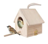 MRNHA Nichoir pour Mésanges, Kit Nichoir, Nichoir à Oiseaux, Résistant Aux Intempéries à Suspendre, Nichoirs pour Oiseaux Nichoir à Oiseaux