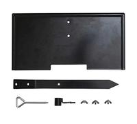 MRNHA Support de Marqueur Funéraire pour Pierres de 6 Pouces X 12 Pouces, Pierres Commémoratives pour Un Être, Installation Facile