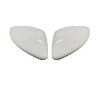 MRNQCB Coque Rétroviseur Voiture 1607513080 1607512980 pour Citroën C3 2016 2017 2018 2019 2020 Voiture Côté Porte Rétroviseur Capots De Bordure Gauche Côté Droit Rétroviseur Capuchons(Blanc)
