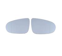 MRNQCB pour VW pour Golf 6 2009-2013 pour T&Ouran 2009-2015 Gauche Droite Aile Rétroviseurs Chauffants Verre 5K0857521 Glace Rétroviseur Latéral Voiture(Gauche et Droite)