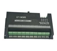 MRNUPLUM Décodeur Dmx512 RGB à 30 canaux, contrôleur DMX for Bande LED, variateur DMX 60A, entrée Pilote PWM DC12-24V 30CH, éclairage de scène