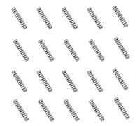 MroMax Diamètre du fil : 0,1 cm, diamètre extérieur : 0,5 cm, longueur libre : 2,5 cm, ressort compressé étendu : 20 pièces.