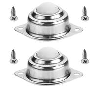 MroMax Lot de 2 roulements à billes en nylon pour transmission de 2,5 cm Charge 29,9 kg