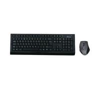 MROS104 - Ensemble clavier et souris - sans fil - QWERTY - R.-U. - gris, noir