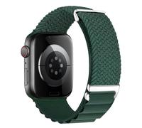 MroTech Bracelet Compatibles avec Bracelet Apple Watch 41mm 40mm 38mm Hommes Femmes Alpine Loop,Bracelet de Remplacement Nylon élastique Tressé Sport pour iWatch Séries 9/8/7/6/5/4/3/2/1/SE,Vert