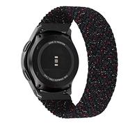 MroTech Bracelet Elastiques Tressée Compatible avec Huawei Watch GT/GT2/Pro/2e 46mm Bande de remplacement pour Samsung Gear S3 Frontier/Galaxy Watch 3 45mm/Galaxy Watch 46mm Loop 22mm-étoile Noire/L
