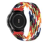 MroTech Compatible avec Samsung Galaxy Watch 3 45mm/Gear S3 Frontier/Galaxy Watch 46mm Bracelet Nylon élastique de Remplacement pour Huawei Watch GT 2 46 mm/GT 2e/GT Bande 22mm Sport Loop-Coloré/L