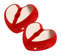 Mrow - pince seins vibrant connecté - silicone - lot de 2
