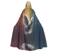 MROWYC Capes imprimées colombe de la paix - Costumes d'Halloween, de carnaval, de cosplay, capes se transforment en centre de fête