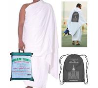 MRPASHA Ehram for Hajj and Umrah for Men Lot de 2 Serviettes pour Homme