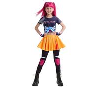 MRRTIME Costume Demon pour enfants filles Hunters - Cosplay Pop Singers Stage Role Play - Costumes d'Halloween (RUMI-C, 150)