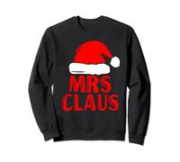 Mrs and Mr Claus Couple Pull De Noël Couples Noël parents Sweatshirt