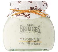 Mrs Bridges Mayonnaise au citron vert et au basilic