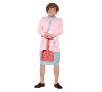 Smiffy's Déguisement Mrs Brown rembourré rose Taille M
