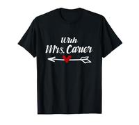 Mrs. Carter Mr. Carter Assorti Couple Marié Mariage T-Shirt