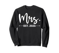 Mrs. Est. 2026 Just Married Promoted to Mr and Mrs Matching Sweatshirt