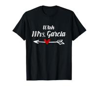 Mrs. Garcia Mr. Garcia Assorti Couple Marié Mariage T-Shirt