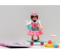 Mrs.Milkshake Dîner 1950 Style Service Playmobil Everdreamerz Neuf Top RAR