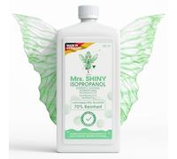 Mrs. SHINY - Alcool Isopropylique 70% - Alcool de nettoyage très pur | Alcool Menager idéal pour nettoyer & dégraisser - 750ml