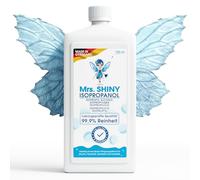 Mrs. SHINY - Alcool Isopropylique 99,9% - Alcool de nettoyage très pur | Alcool Menager idéal pour désinfecter, nettoyer & dégraisser - 750ml