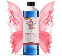 MRS. SHINY® Nettoyant pour Lave-Vitres Électriques [500ML] - Nettoyage sans Traces, Formule sans Mousse, Prêt à l’Emploi, Élimine Graisse & Poussière, Idéal pour Verre, Miroir et Robot Lave-Vitre