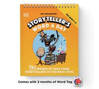 Mrs Wordsmith Storyteller's Word A Day, Ages 7-11 (Key Stage 2): Boost Vocabulary and Storytelling with 180 New Words + 3 Months of Word Tag Video Game