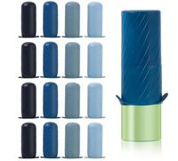 Mrsdry Lot de 16 bouchons de voyage en silicone, manchons élastiques pour voyage anti-fuite, accessoires de voyage pour shampooing, gel douche, soins de la peau