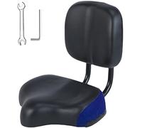 MRSTORY Candon à Vélos à Mémoire à Mémoire Large Remplacement du Siège de Vélo Confortable Salle de Vélo de Grande Taille (bleu)